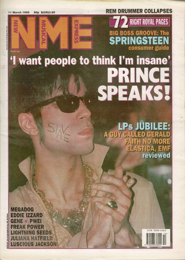 NEW MUSICAL EXPRESS UK MUSIC PAPER 11th March 1995 BUY VINTAGE BACK ISSUE MAGAZINES TILLEYS