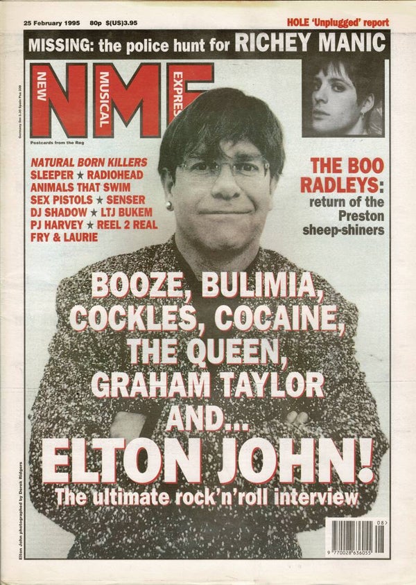 NEW MUSICAL EXPRESS UK MUSIC PAPER 25th February 1995 BUY VINTAGE BACK ISSUE MAGAZINES TILLEYS