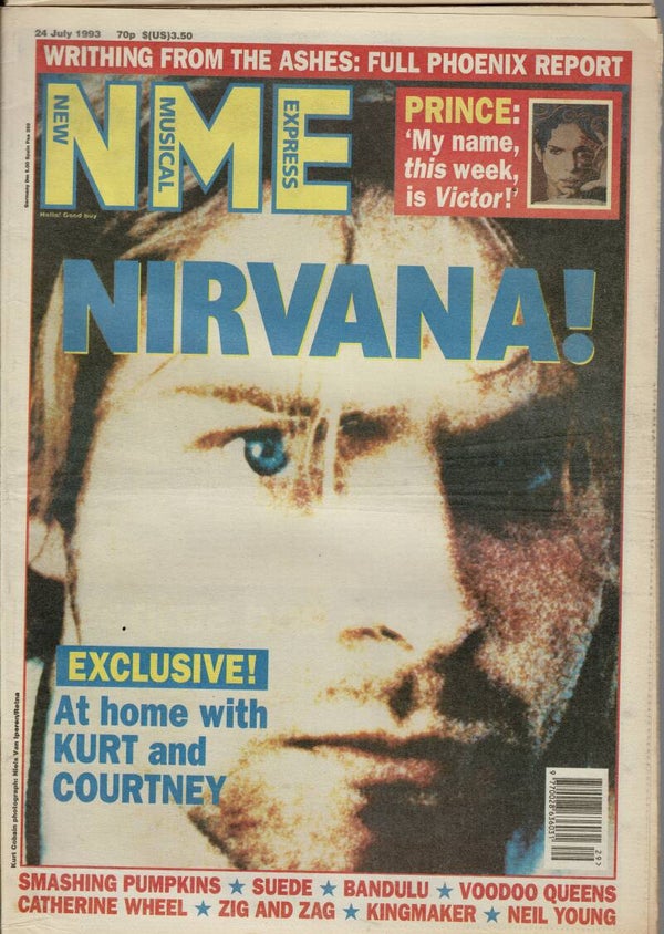 NEW MUSICAL EXPRESS UK MUSIC PAPER 24th July 1993  BUY VINTAGE BACK ISSUE MAGAZINES TILLEYS