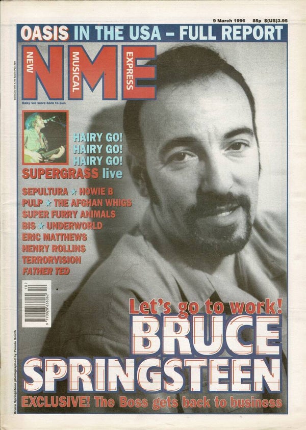 NEW MUSICAL EXPRESS UK MUSIC PAPER 9th March 1996  BUY VINTAGE BACK ISSUE MAGAZINES TILLEYS