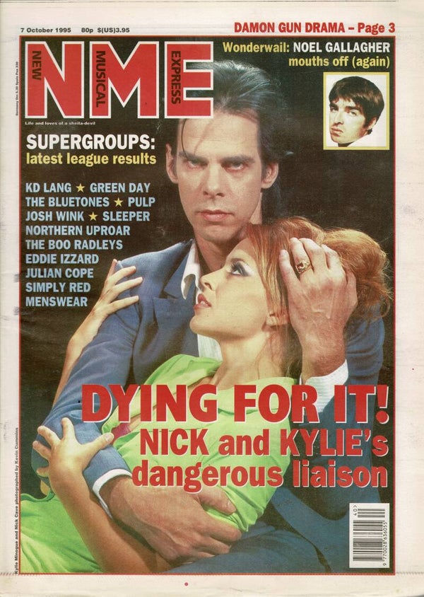 NEW MUSICAL EXPRESS UK MUSIC PAPER 7th October 1995  BUY VINTAGE BACK ISSUE MAGAZINES TILLEYS