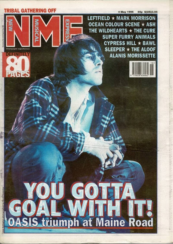 NEW MUSICAL EXPRESS UK MUSIC PAPER 4th May 1996  BUY VINTAGE BACK ISSUE MAGAZINES TILLEYS
