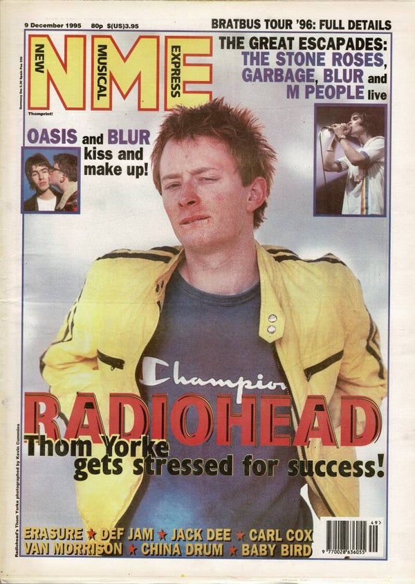 NEW MUSICAL EXPRESS UK MUSIC PAPER 9th December   1995  BUY VINTAGE BACK ISSUE MAGAZINES TILLEYS