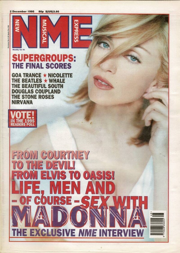 NEW MUSICAL EXPRESS UK MUSIC PAPER 2nd December 1995 BUY VINTAGE BACK ISSUE MAGAZINES TILLEYS
