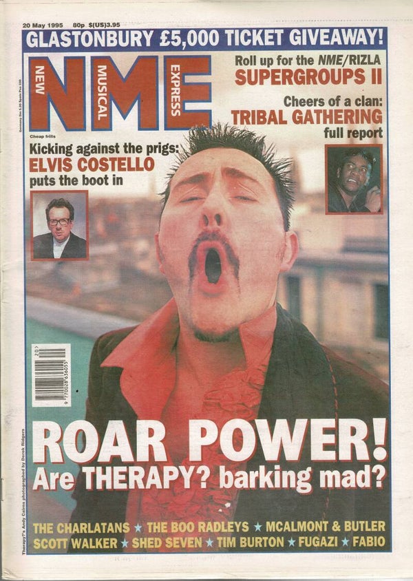 NEW MUSICAL EXPRESS UK MUSIC PAPER 20th May 1995  BUY VINTAGE BACK ISSUE MAGAZINES TILLEYS