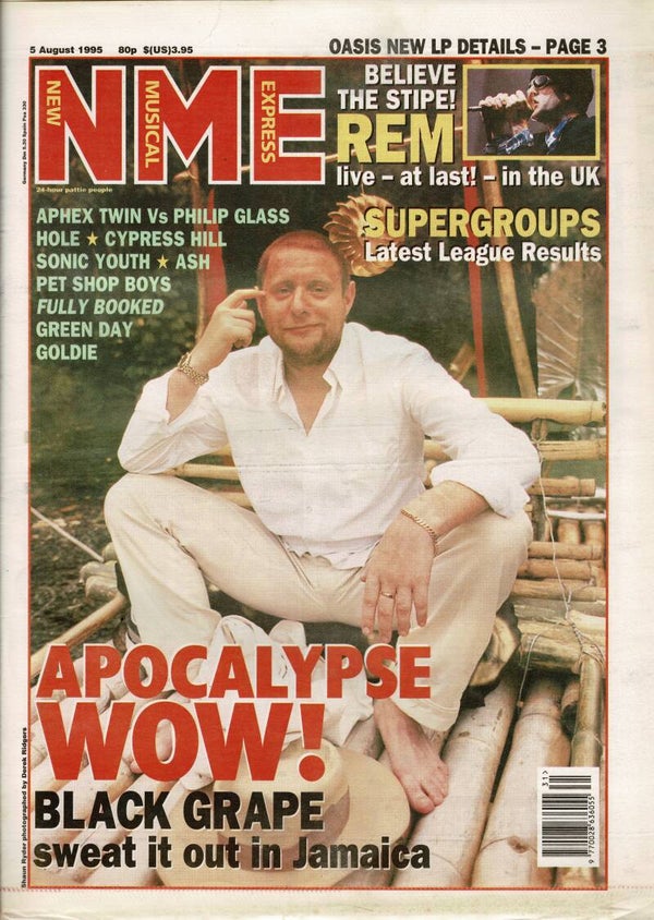 NEW MUSICAL EXPRESS UK MUSIC PAPER 5th August 1995