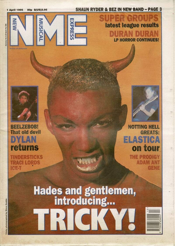 NEW MUSICAL EXPRESS UK MUSIC PAPER 1st April 1995