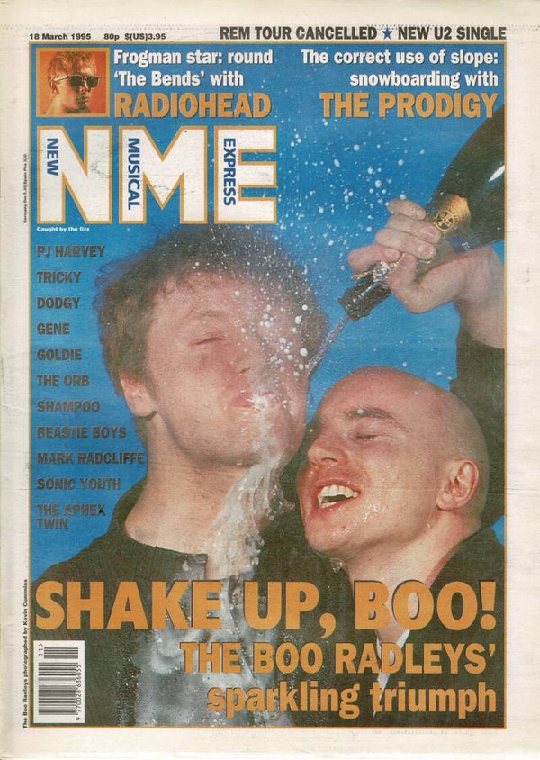 NEW MUSICAL EXPRESS UK MUSIC PAPER 18th March 1995
