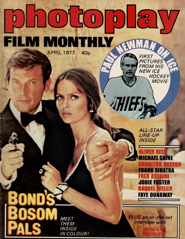 PHOTOPLAY  FILM MONTHLY  UK MAGAZINE April 1977  BUY VINTAGE MAGAZINES TILLEYS