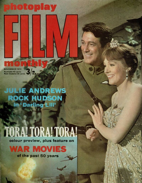 PHOTOPLAY  FILM MONTHLY  UK MAGAZINE November 1970  BUY VINTAGE MAGAZINES TILLEYS