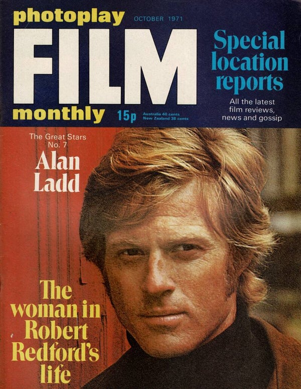 PHOTOPLAY  FILM MONTHLY  UK MAGAZINE October 1971  BUY VINTAGE MAGAZINES TILLEYS