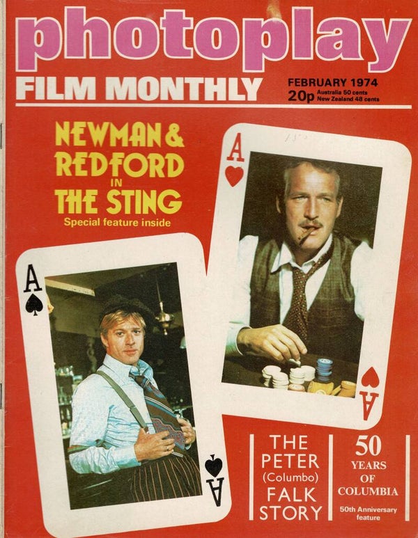 PHOTOPLAY  FILM MONTHLY  UK MAGAZINE February 1974  BUY VINTAGE MAGAZINES TILLEYS