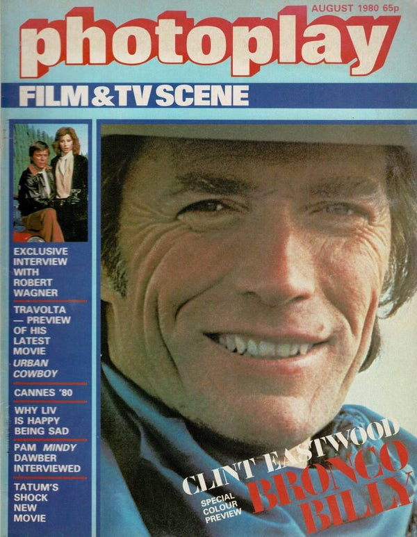 PHOTOPLAY  FILM AND TV SCENE  UK MAGAZINE August 1980  BUY VINTAGE MAGAZINES TILLEYS