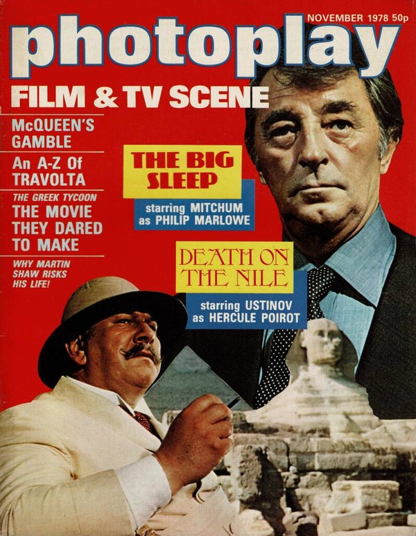 PHOTOPLAY  FILM AND TV SCENE UK MAGAZINE November  1978 BUY VINTAGE MAGAZINES TILLEYS