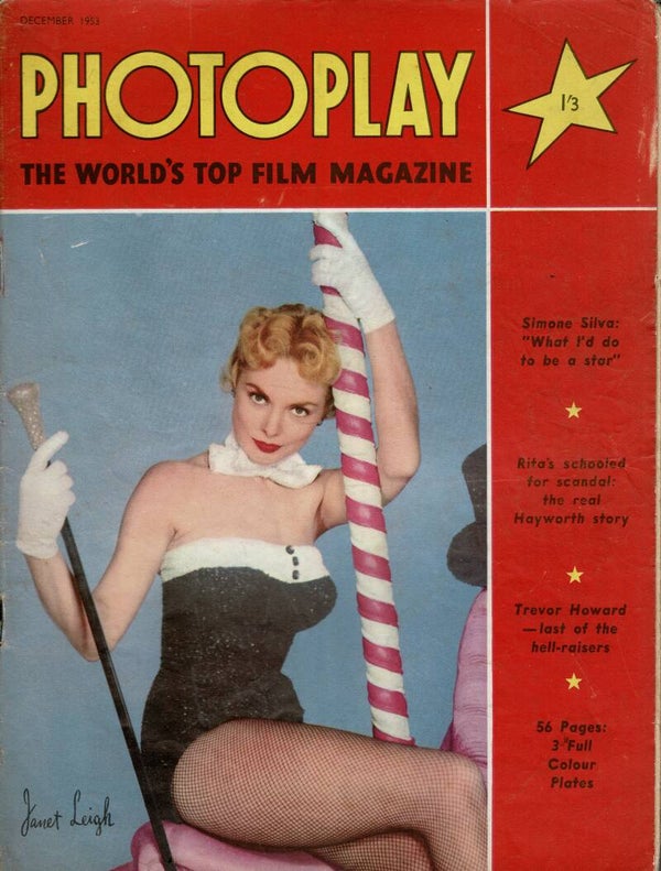 PHOTOPLAY  UK MAGAZINE December 1953 BUY VINTAGE MAGAZINES TILLEYS