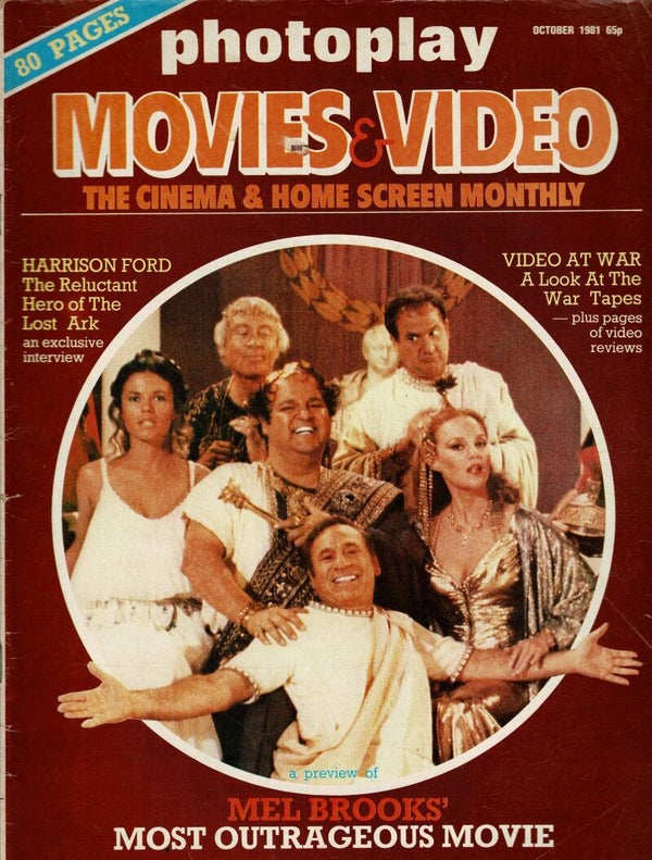 PHOTOPLAY MOVIES AND VIDEO UK MAGAZINE October 1981 BUY VINTAGE MAGAZINES TILLEYS