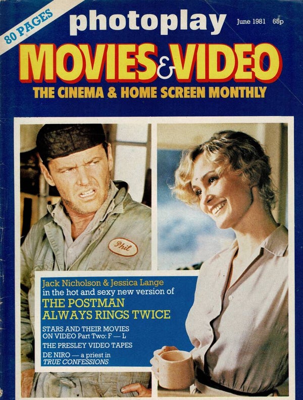 PHOTOPLAY MOVIES AND VIDEO UK MAGAZINE June 1981 BUY VINTAGE MAGAZINES TILLEYS