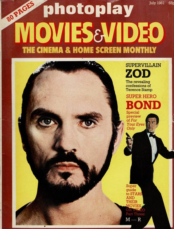 PHOTOPLAY MOVIES AND VIDEO UK MAGAZINE July 1981 BUY VINTAGE MAGAZINES TILLEYS
