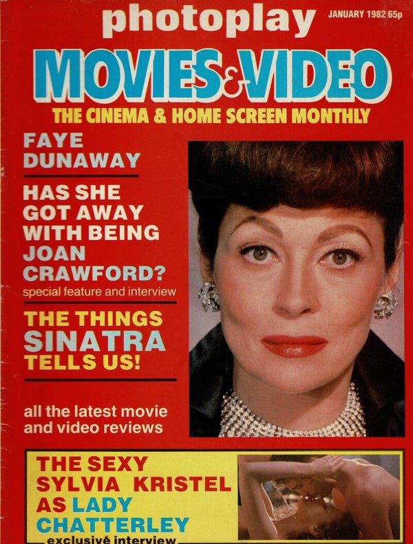 PHOTOPLAY MOVIES AND VIDEO UK MAGAZINE January 1982 BUY VINTAGE MAGAZINES TILLEYS