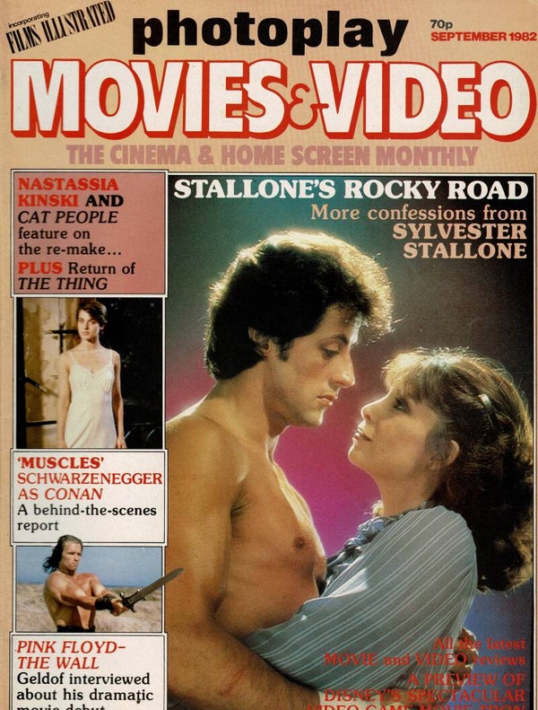 PHOTOPLAY MOVIES AND VIDEO UK MAGAZINE September 1982 BUY VINTAGE MAGAZINES TILLEYS