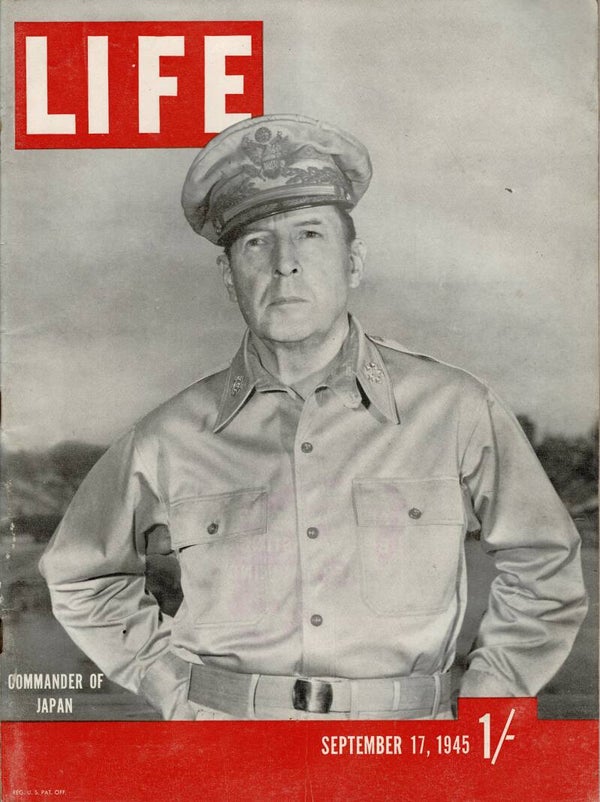 LIFE US MAGAZINE September 17th 1945 VINTAGE MAGAZINE BACK ISSUE TILLEYS
