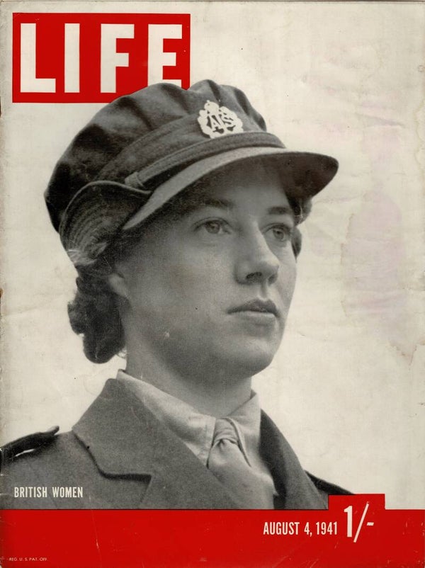 LIFE US MAGAZINE August 4th 1941 VINTAGE MAGAZINE BACK ISSUE TILLEYS