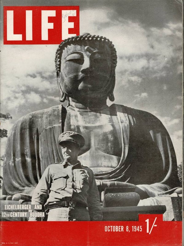 LIFE US MAGAZINE October 8th 1945 VINTAGE MAGAZINE BACK ISSUE TILLEYS