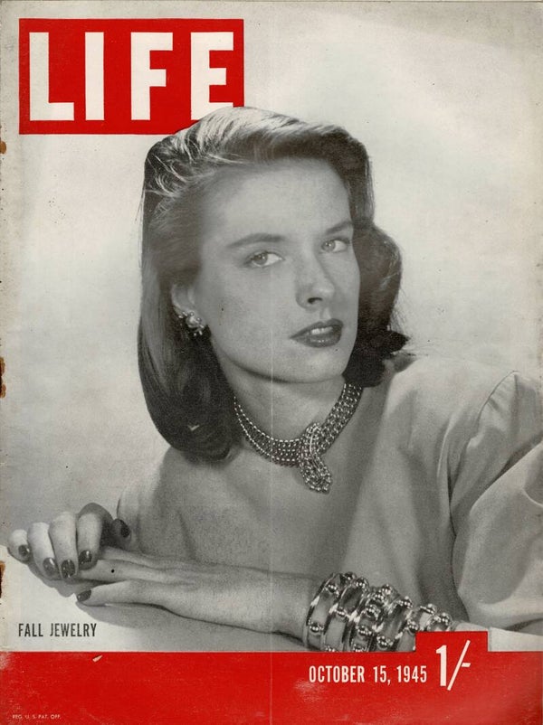 LIFE US MAGAZINE October 15th 1945 VINTAGE MAGAZINE BACK ISSUE TILLEYS