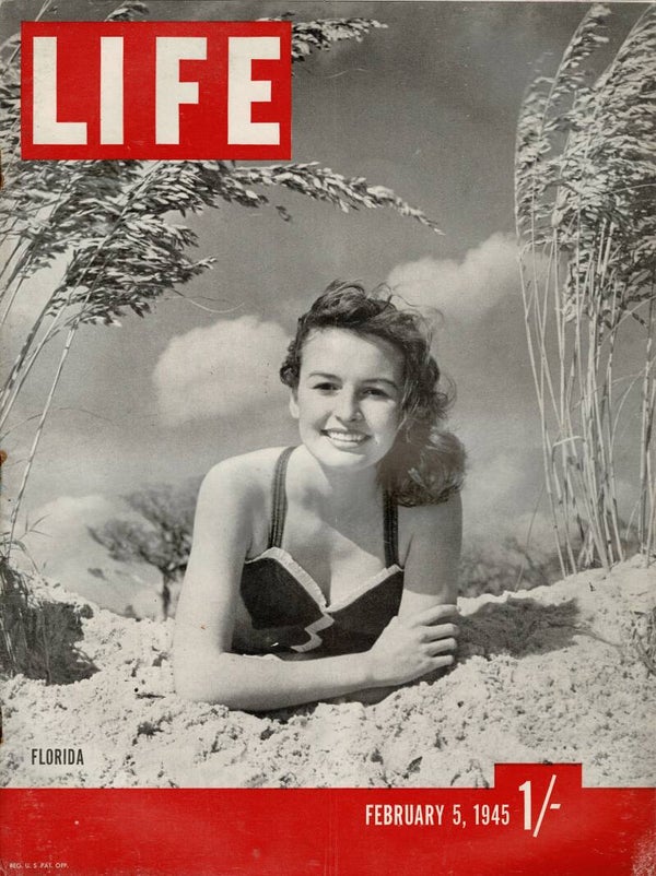 LIFE US MAGAZINE February 5th 1945 VINTAGE MAGAZINE BACK ISSUE TILLEYS