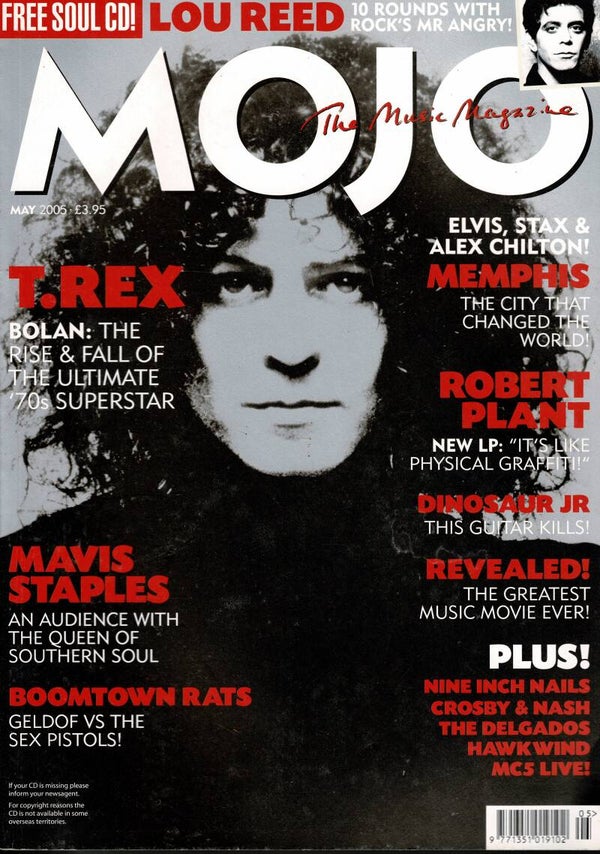 MOJO UK MAGAZINE NO 138 May 2005 BUY VINTAGE BACK ISSUE MAGAZINES TILLEYS