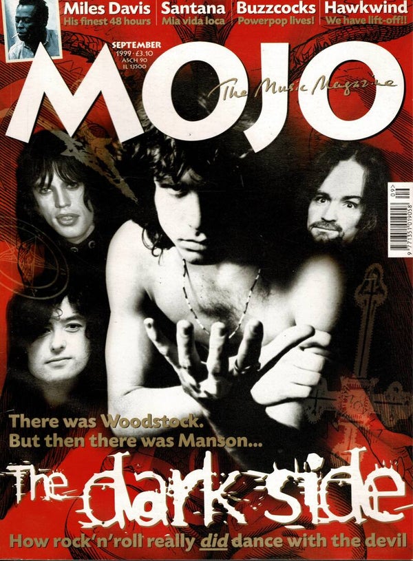 MOJO UK MAGAZINE NO 70 September 1999 BUY VINTAGE BACK ISSUE MAGAZINES TILLEYS