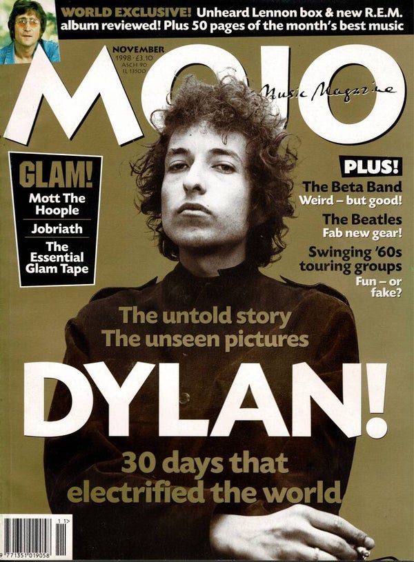 MOJO UK MAGAZINE NO 60 November 1998 BUY VINTAGE BACK ISSUE MAGAZINES TILLEYS