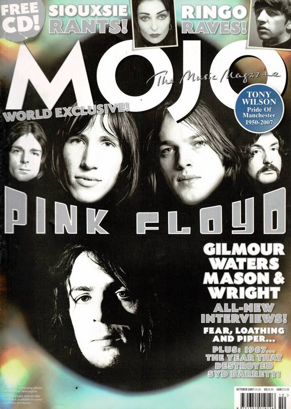 MOJO UK MAGAZINE NO 167 October 2007  BUY VINTAGE BACK ISSUE MAGAZINES TILLEYS