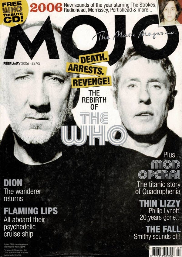 MOJO UK MAGAZINE NO 147 February 2006  BUY VINTAGE BACK ISSUE MAGAZINES TILLEYS
