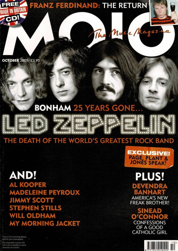MOJO UK MAGAZINE NO 143 October 2005  BUY VINTAGE BACK ISSUE MAGAZINES TILLEYS