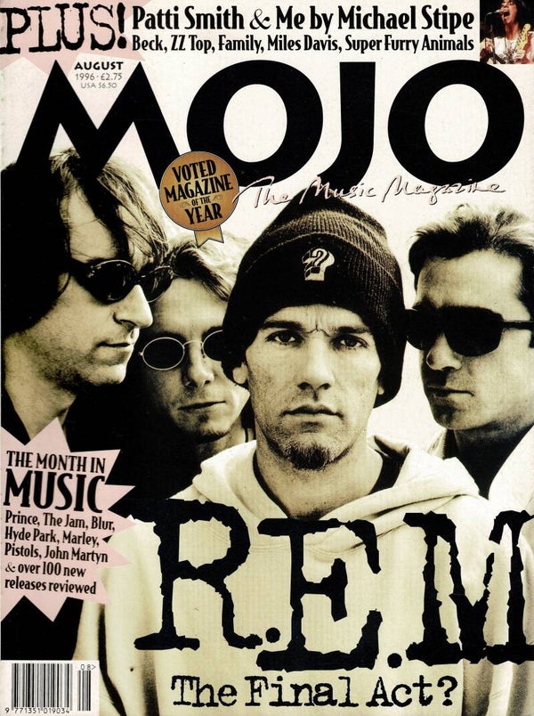 MOJO UK MAGAZINE NO 33 August 1996  BUY VINTAGE BACK ISSUE MAGAZINES TILLEYS