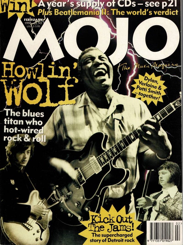 MOJO UK MAGAZINE NO 27 February 1996  BUY VINTAGE BACK ISSUE MAGAZINES TILLEYS