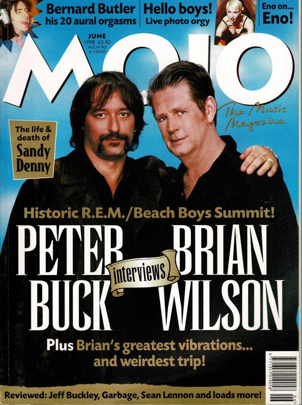 MOJO UK MAGAZINE NO 55 June 1998  BUY VINTAGE BACK ISSUE MAGAZINES TILLEYS