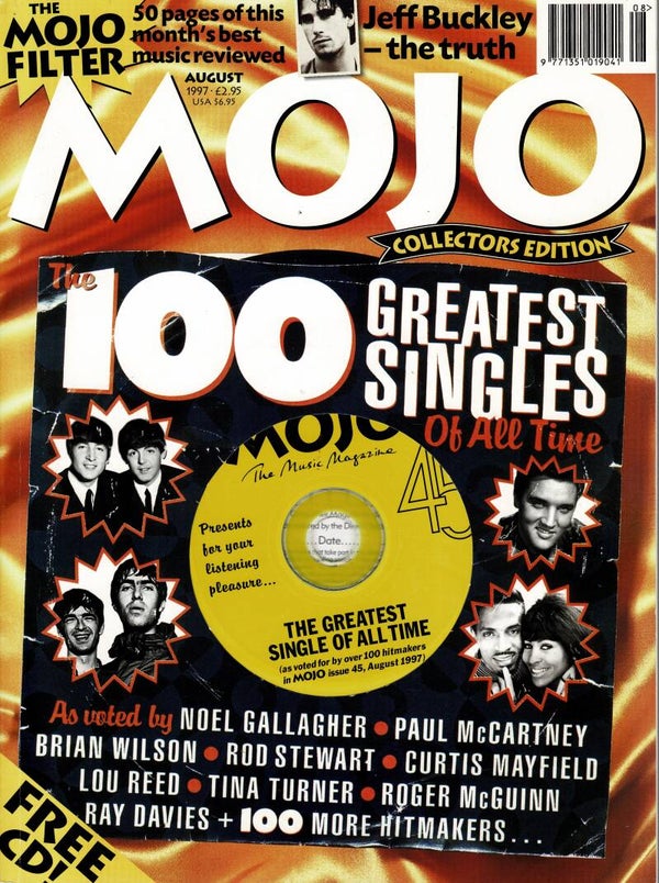 MOJO UK MAGAZINE NO 45 August 1997  BUY VINTAGE BACK ISSUE MAGAZINES TILLEYS