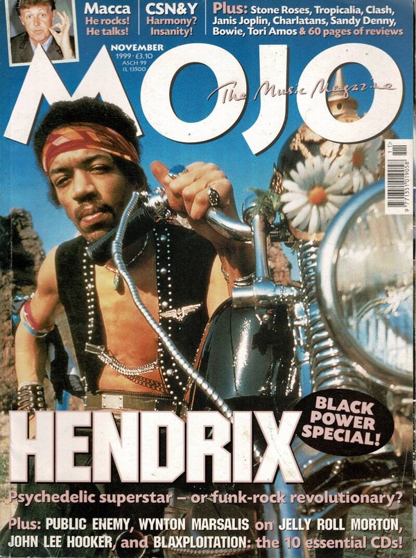 MOJO UK MAGAZINE NO 72 November 1999  BUY VINTAGE BACK ISSUE MAGAZINES TILLEYS
