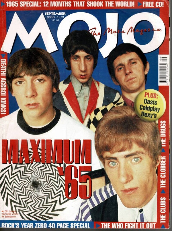 MOJO UK MAGAZINE NO 82 September 2000  BUY VINTAGE BACK ISSUE MAGAZINES TILLEYS