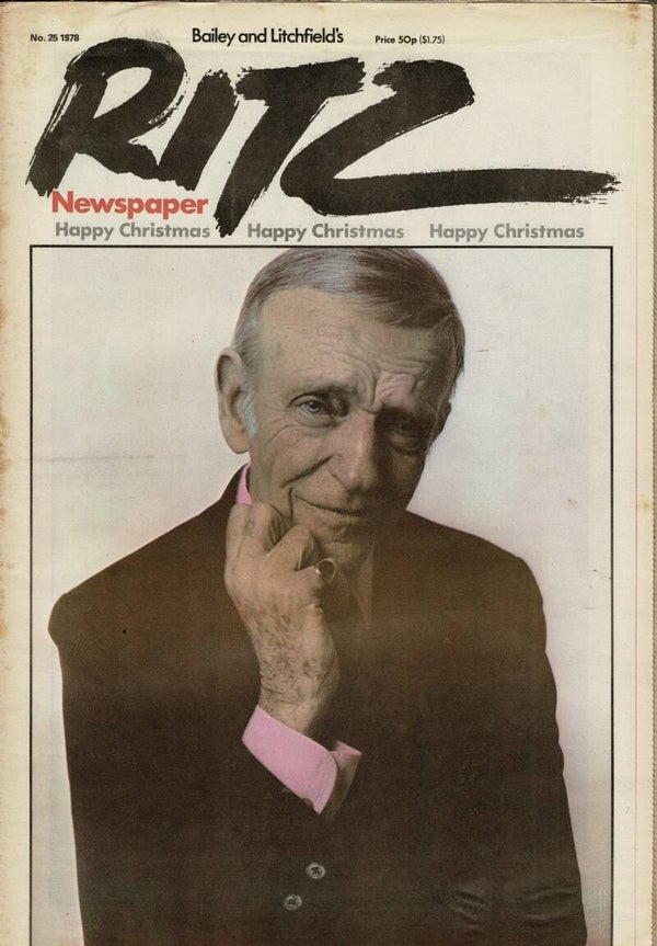 RITZ UK PAPER NO 25 1978  BUY VINTAGE BACK ISSUE MAGAZINES TILLEYS BUY VINTAGE BACK ISSUE MAGAZINES TILLEYS