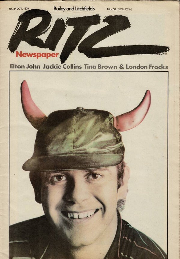 RITZ UK PAPER NO 34 October 1979  BUY VINTAGE BACK ISSUE MAGAZINES TILLEYS