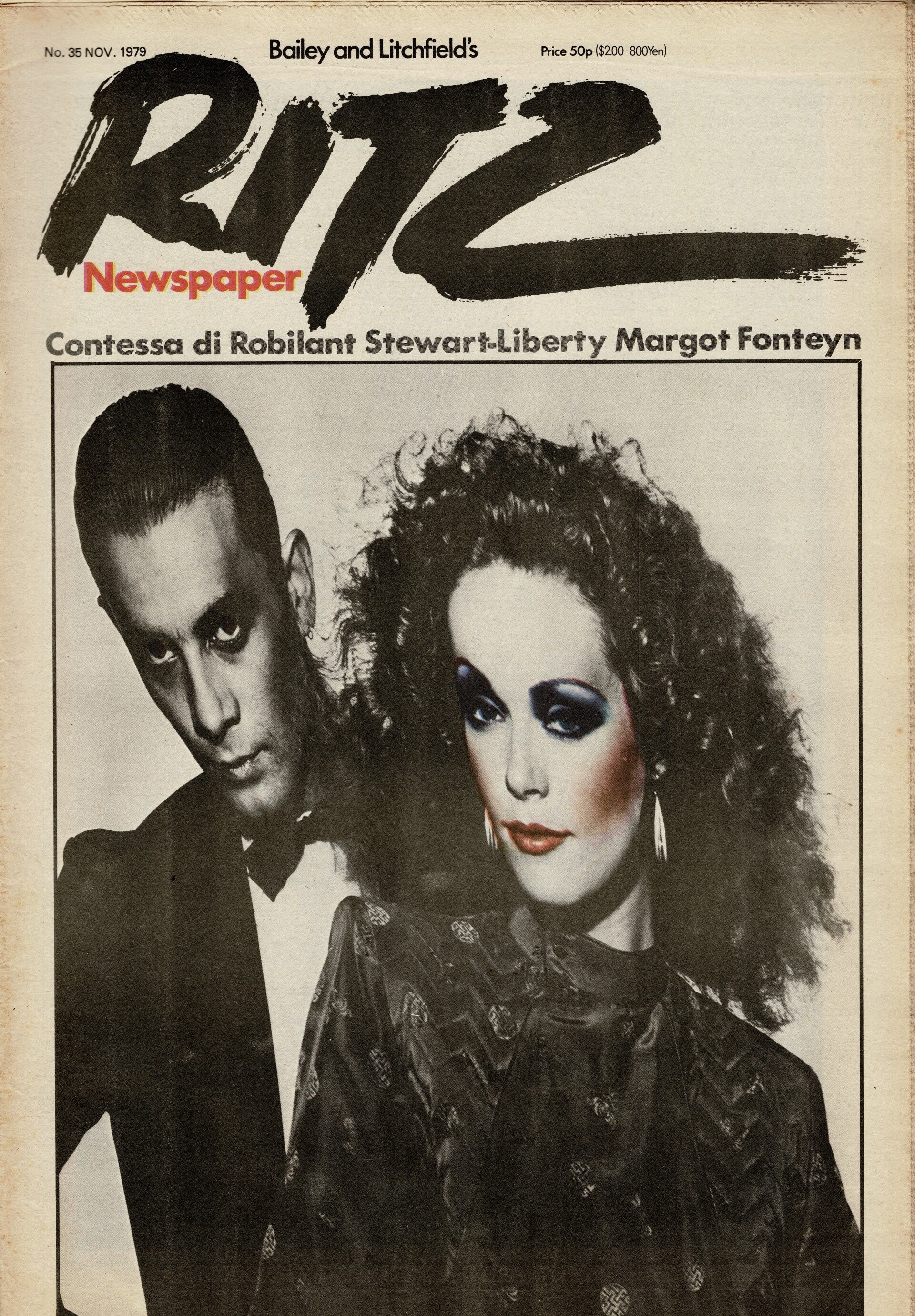 RITZ UK PAPER NO 35 November 1979  BUY VINTAGE BACK ISSUE MAGAZINES TILLEYS