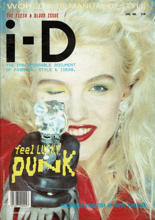 i - D UK MAGAZINE NO 24 April 1985  BUY VINTAGE BACK ISSUE MAGAZINES TILLEYS