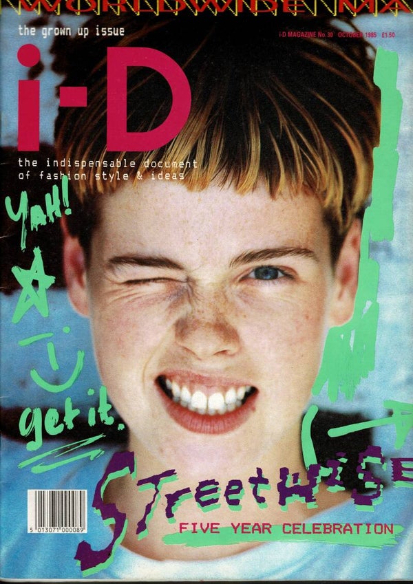 i - D UK MAGAZINE NO 30 October 1985  BUY VINTAGE BACK ISSUE MAGAZINES TILLEYS