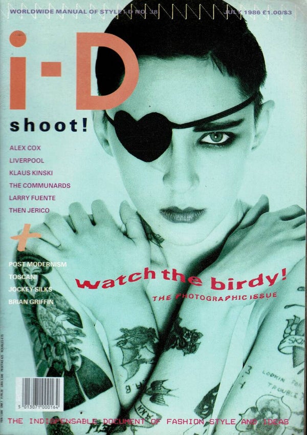 i - D UK MAGAZINE NO 38 July 1986  BUY VINTAGE BACK ISSUE MAGAZINES TILLEYS