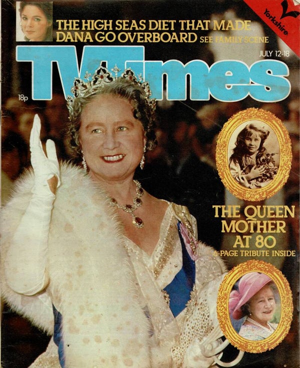 TV TIMES UK MAGAZINE July 12th - 18th 1980  BUY VINTAGE BACK ISSUE MAGAZINES TILLEYS