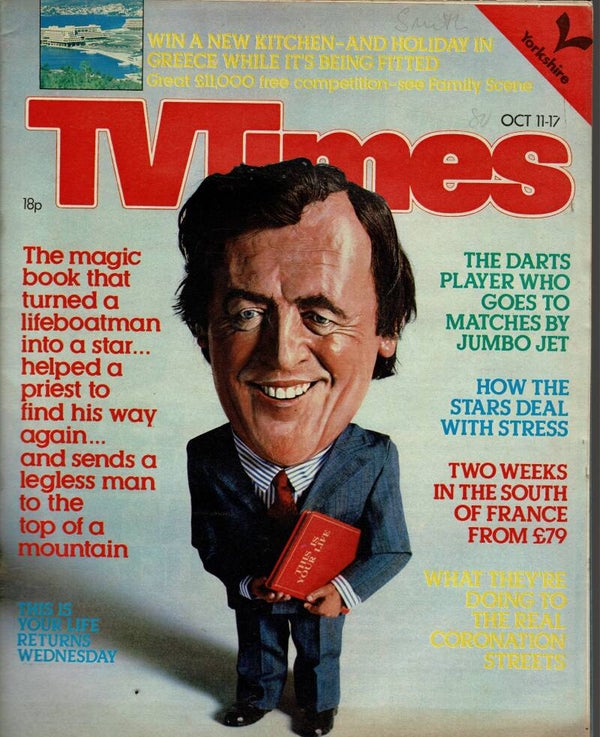 TV TIMES UK MAGAZINE October 11th - 17th 1980  BUY VINTAGE BACK ISSUE MAGAZINES TILLEYS