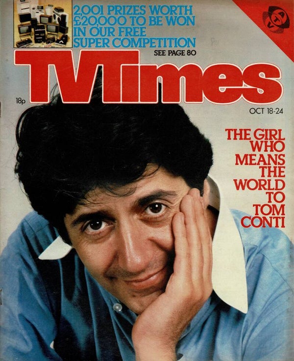 TV TIMES UK MAGAZINE October 18th - 24th  1980 BUY VINTAGE BACK ISSUE MAGAZINES TILLEYS
